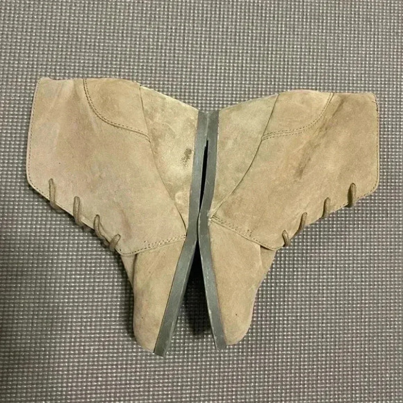 Madden Girl Domain Faux Suede Wedge Booties Ankle Boots - Picture 8 of 12